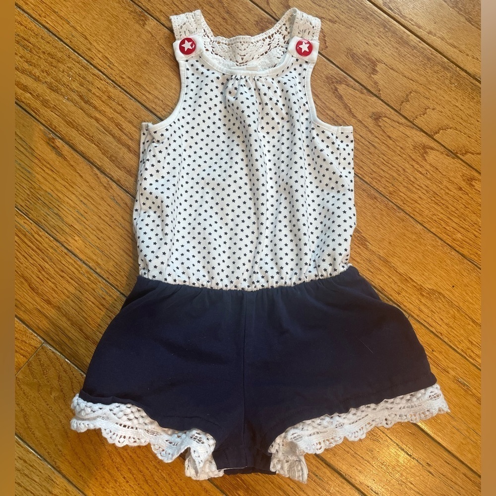 SAVANNAH Nautical One Piece Romper size 24m